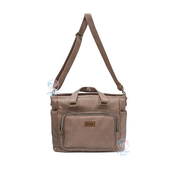 ساک لوازم نوزاد اوت EVET لویسا شکلاتی