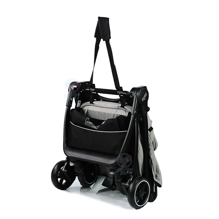 کالسکه مسافرتی جویی مدل پکت با بند رودوشی برای حمل آسان