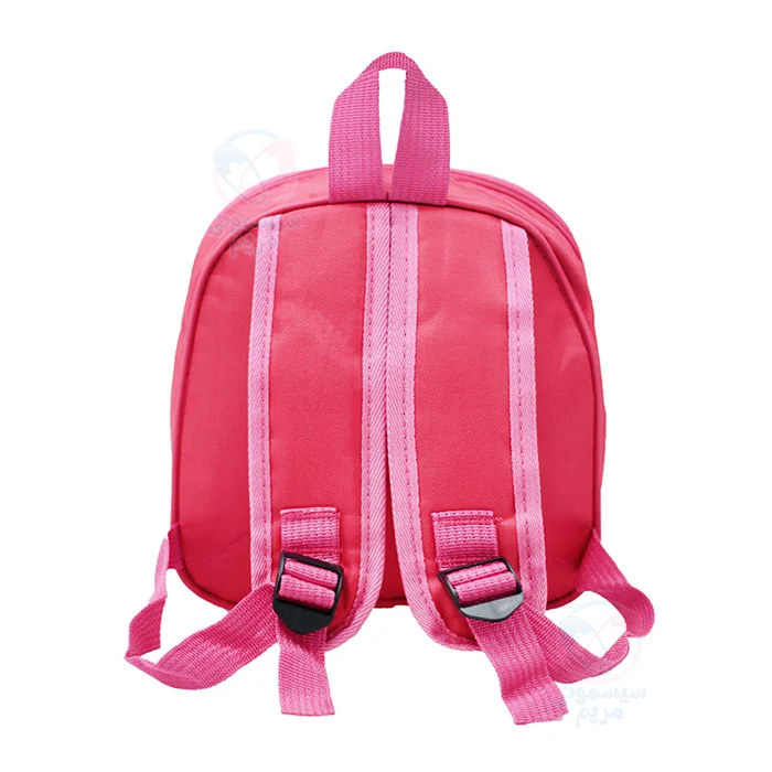 کوله بچه گانه خرگوش صورتی با بند قابل تنظیم