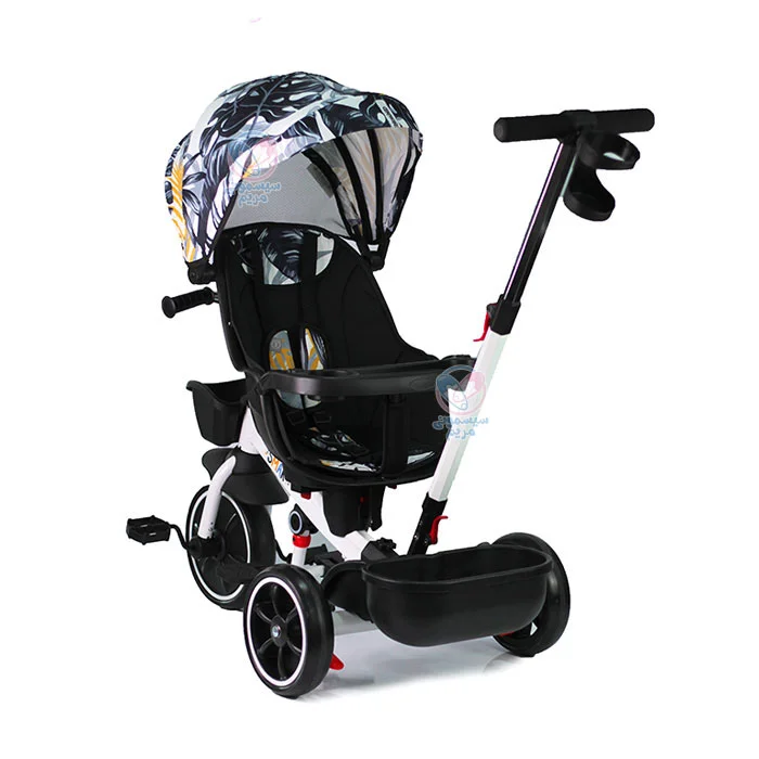 سه چرخه چیپولینو مدل اسمارت دارای سینی غذا جلوی کودک و جای لیوان