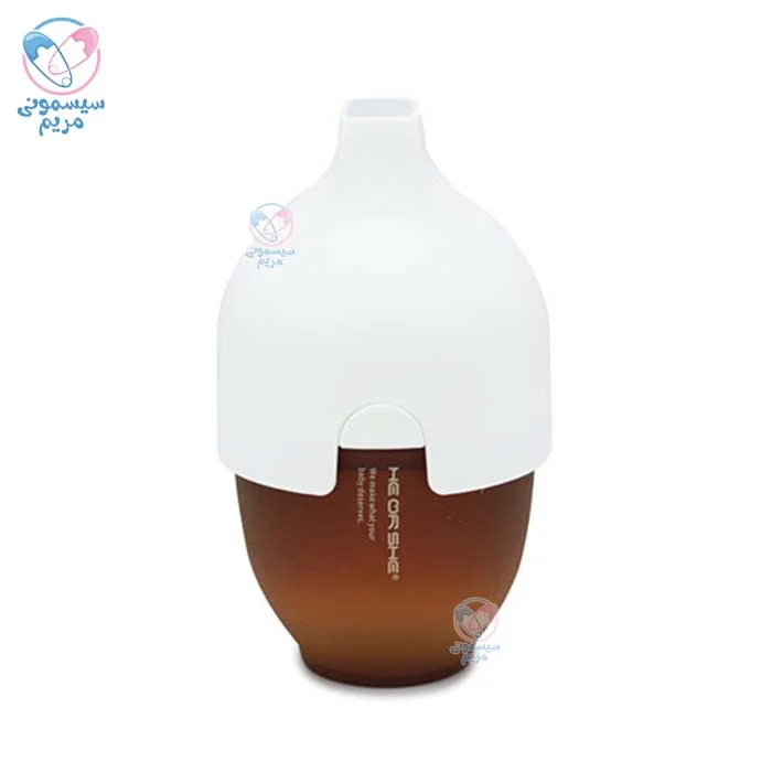 شیشه شیر هی اور شی 160 میلی‌لیتر مناسب استفاده نوزادان از بدو تولد تا ۳ ماهگی