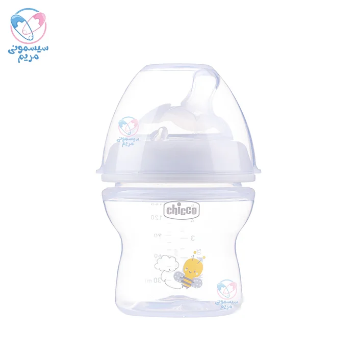 شیشه شیر طلقی 150 میلی لیتر چیکو Chicco سفید