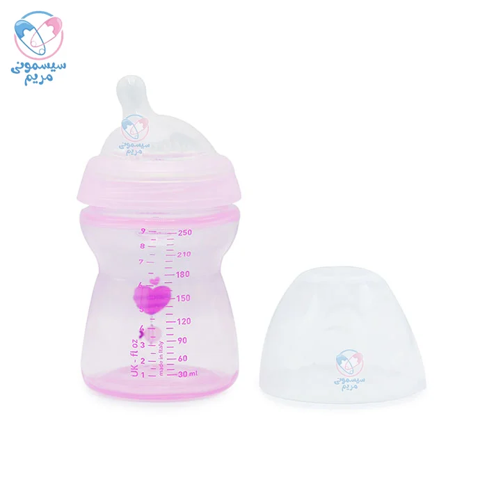 محصولی با بدنه درجهبندی شده که امکان اندازهگیری دقیق و کنترل شیر وعدههای مصرفی نوزاد را برای مادران میسر کرده است.