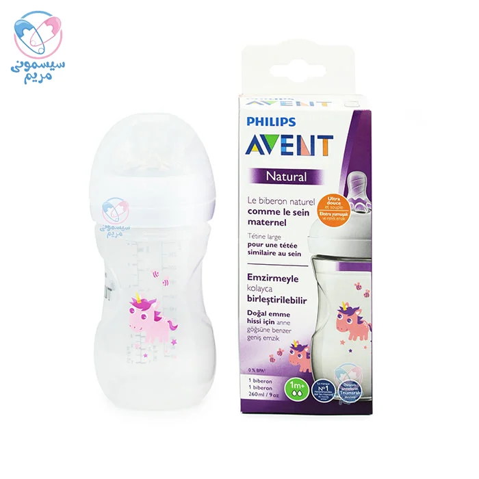 شیشه شیرهای فانتزی برند اونت با طراحی‌های رنگارنگ و بامزه از حیوانات