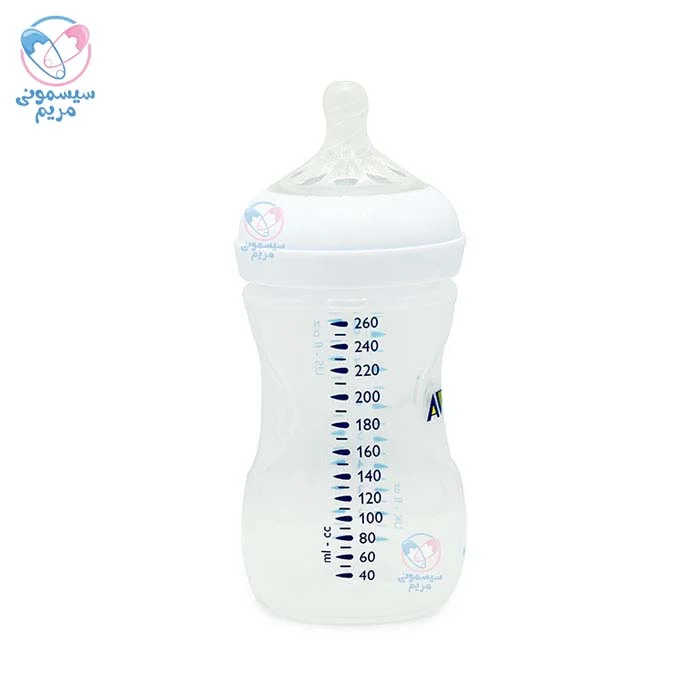 شیشه شیر طلقی 330 میلی‌ لیتر اونت مناسب برای تغذیه کودکان 6 ماه به بالا