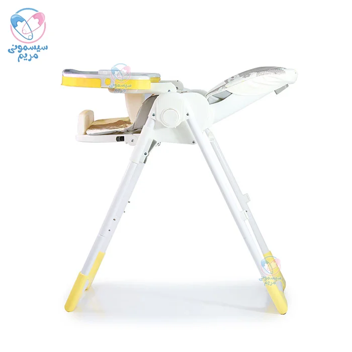 صندلی غذای کودک کیکابو KIKKABOO VITTO، با امکان تنظیم تکیهگاه در حالت خوابیده