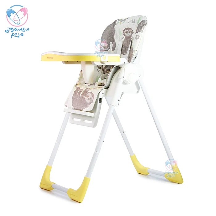 صندلی غذای کودک کیکابو KIKKABOO VITTO زرد