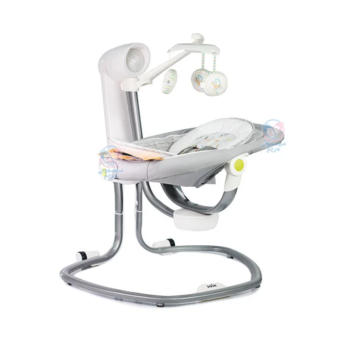 گهواره و تاب برقی نوزاد جویی مدل سرینا، با قابلیت جابهجایی آسان