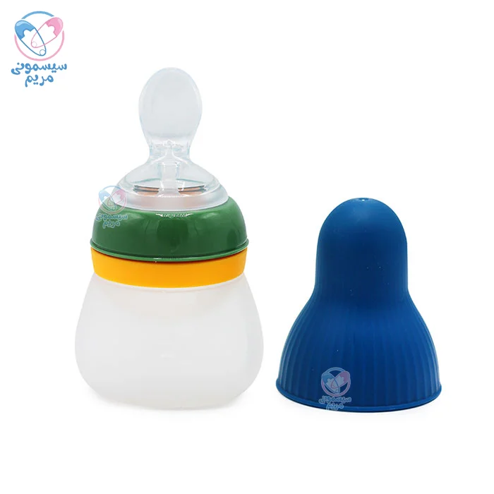 سرلاک خوری سیلیکونی Rovco، مناسب برای خوراندن انواع غذاهای آبکی و نیمه جامد به نوزاد