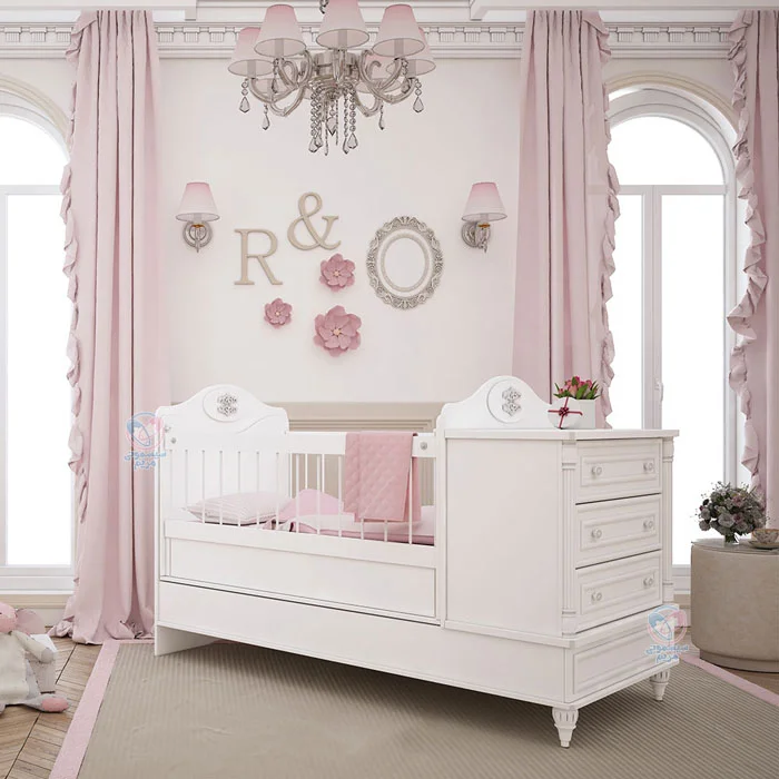 تخت 4 کاره بامبینو مدل رمانتیک، تهیه شده از MDF درجه یک