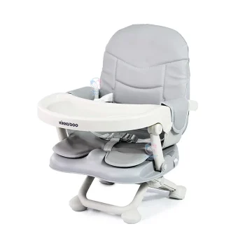 صندلی غذای پرتابل کیکابو kikkaboo pappo طوسی