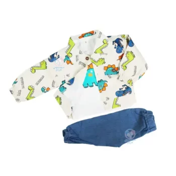 سه تیکه دایناسور کرم