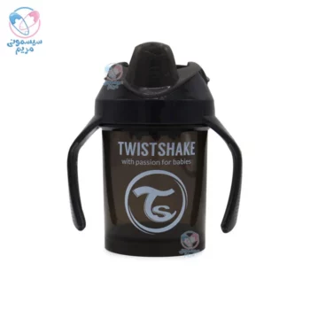 لیوان آموزشی 230 میلی لیتر تویست شیک Twistshake مشکی