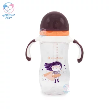 لیوان دسته دار 300 میلی لیتر کیکابو kikkaboo super girl