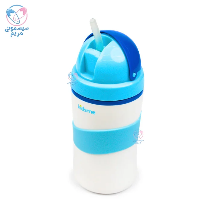 لیوان دو جداره کیدزمی مجهز به درپوش و ضد چکه