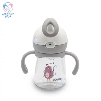 لیوان نی دار 220 میلی لیتر رووکو Rovco طوسی