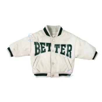 کاپشن بیسبالی تو کرکی چرم