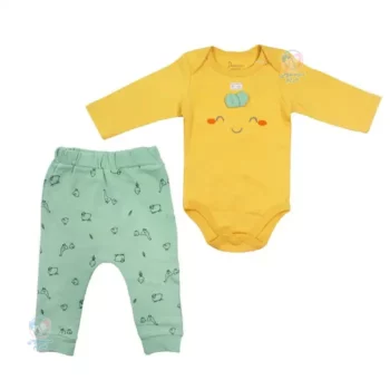 بادی بلند و شلوار دانالو Danaloo طرح تربچه