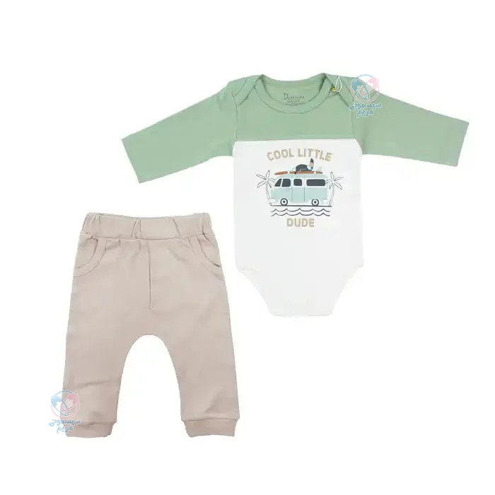 بادی بلند و شلوار دانالو Danaloo طرح فولکس