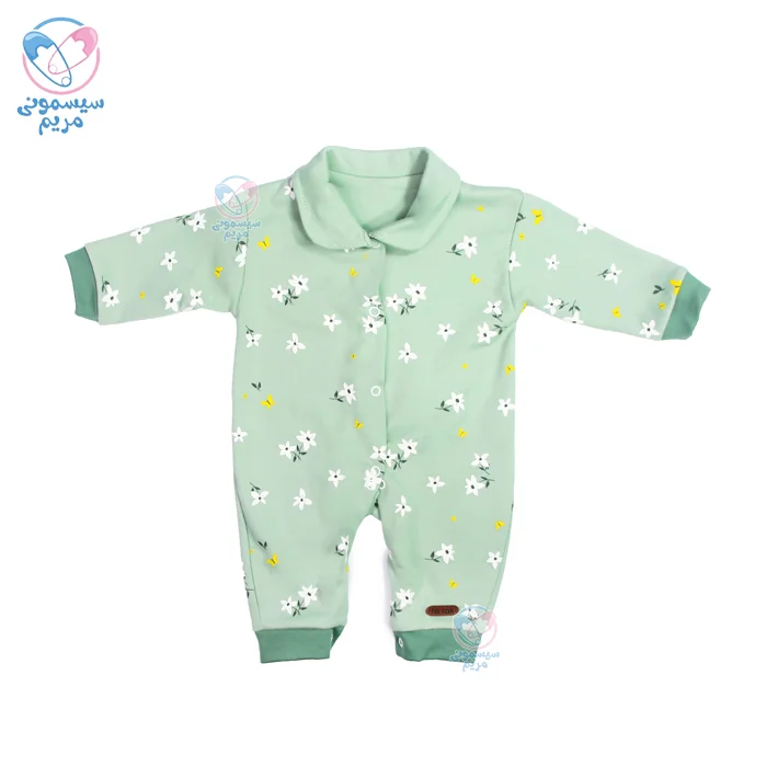 سرهمی آشور Ashoor، یک لباس نوزادی زیبا و راحت، تهیه شده از پنبه درجه یک