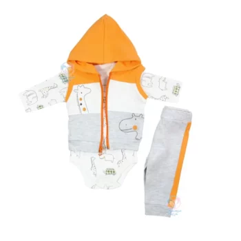 سه تیکه بادی و شلوار ایندیگو Indigo لاکی