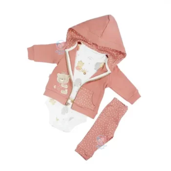 سه تیکه بادی و شلوار ایندیگو indigo هانا