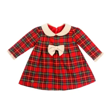 پیراهن دخترانه بیبی دول Baby Doll چهارخانه