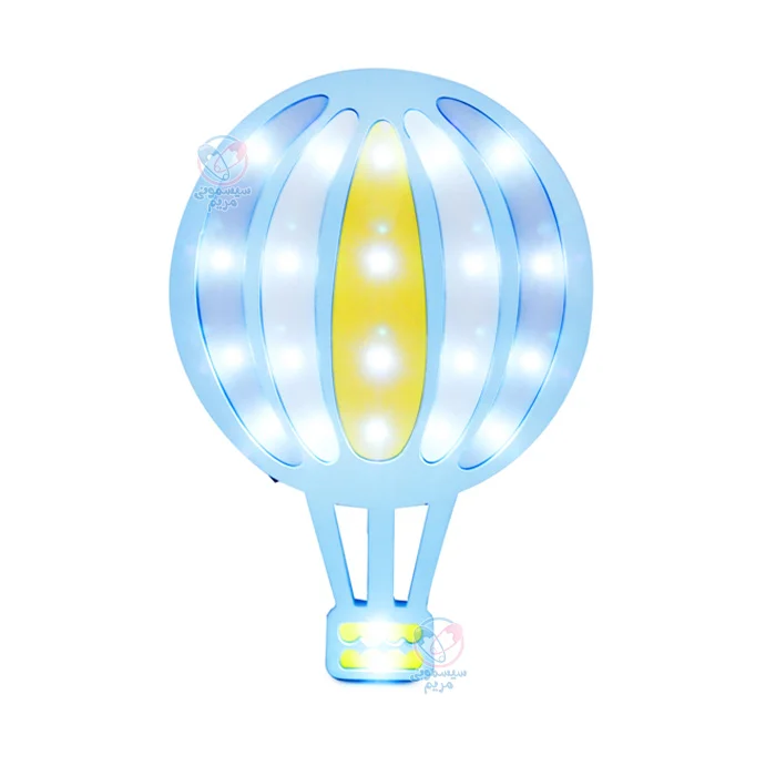 چراغ خواب فانتزی بالن آبی