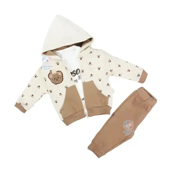 سه تیکه بوبی Bobby طرح تدی و پنجه