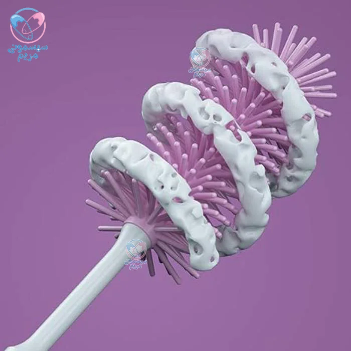 شیشه شور برقی سیلیکونی بنفش