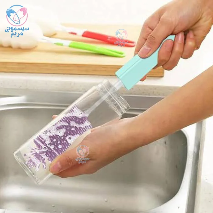 شیشه شور برقی سیلیکونی بنفش