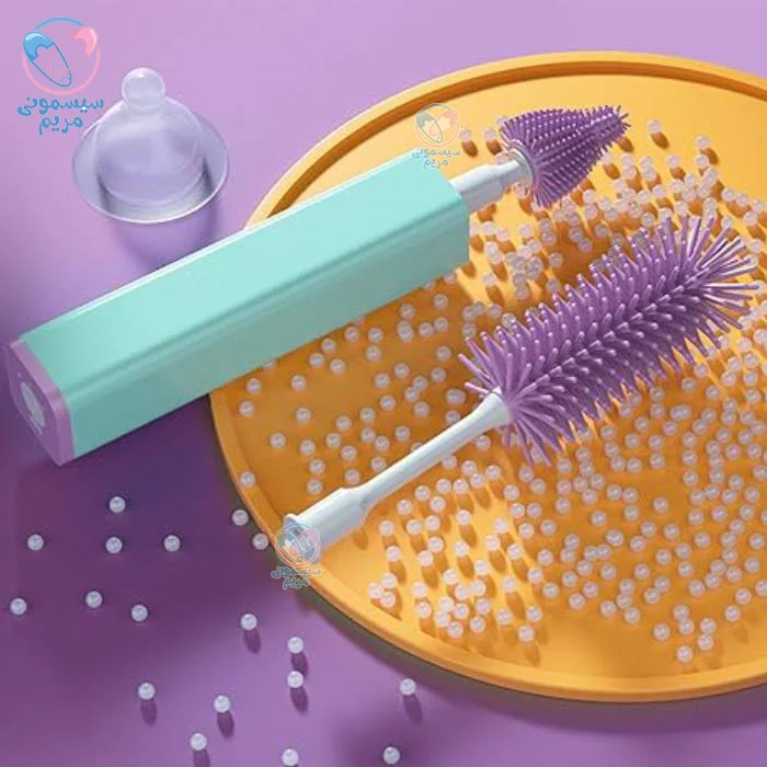 شیشه شور برقی سیلیکونی بنفش