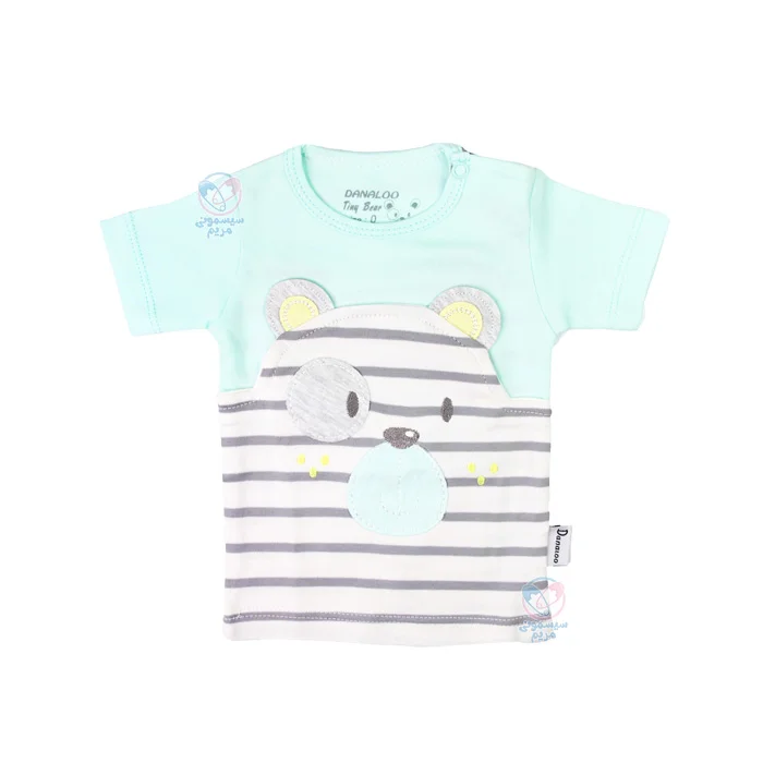 لباس نوزادی دانالو Danaloo Tiny Bear از جنس نخپنبه نرم و لطیف تهیه شده که برای پوست لطیف نوزاد بیخطر است.