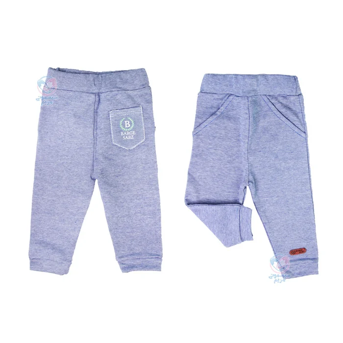 لباس نوزادی راه راه رنگی آشور Ashoor شلوار