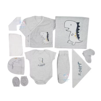 ست بیمارستانی 10 تکه مینی لمب Minilamb طرح دایناسور