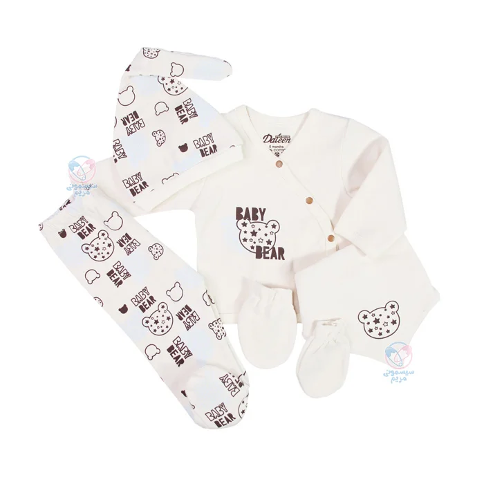 ست بیمارستانی 5 تکه دالین Daleen طرح خرس