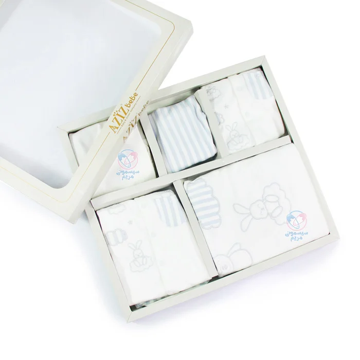 جنس این ست از نخ‌پنبه باکیفیت، نرم و لطیف و ضد حساسیت است.