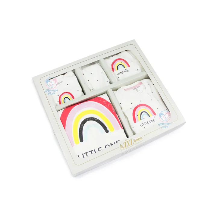 یک ست 10 تکه زیبا و باکیفیت، برای نوزادان از بدو تولد تا سه ماه