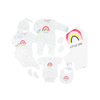 ست بیمارستانی عزیز به به Aziz bebe طرح رنگین کمان