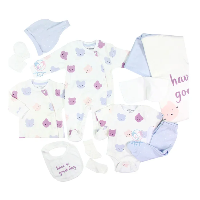 ست بیمارستانی عزیز به به Aziz bebe طرح پیشی ملوس