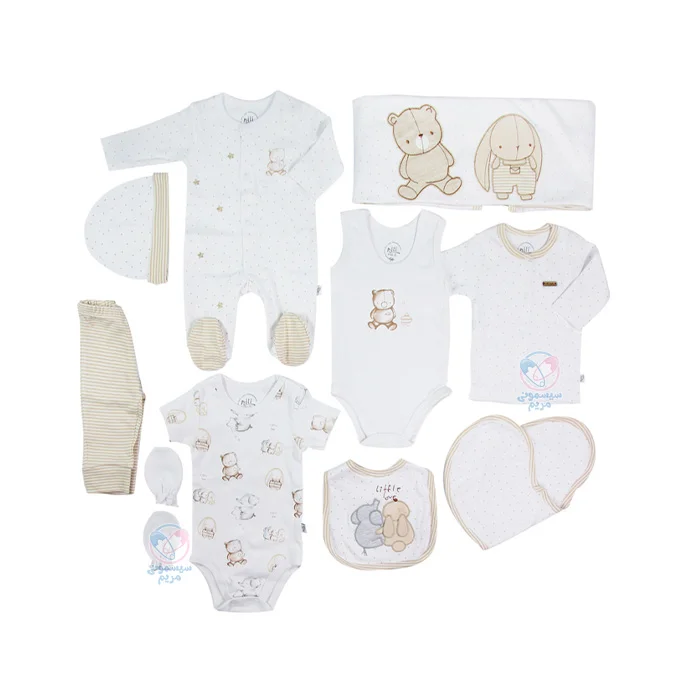 ست جعبه ای 13 تکه نیلی Nili طرح تدی استار