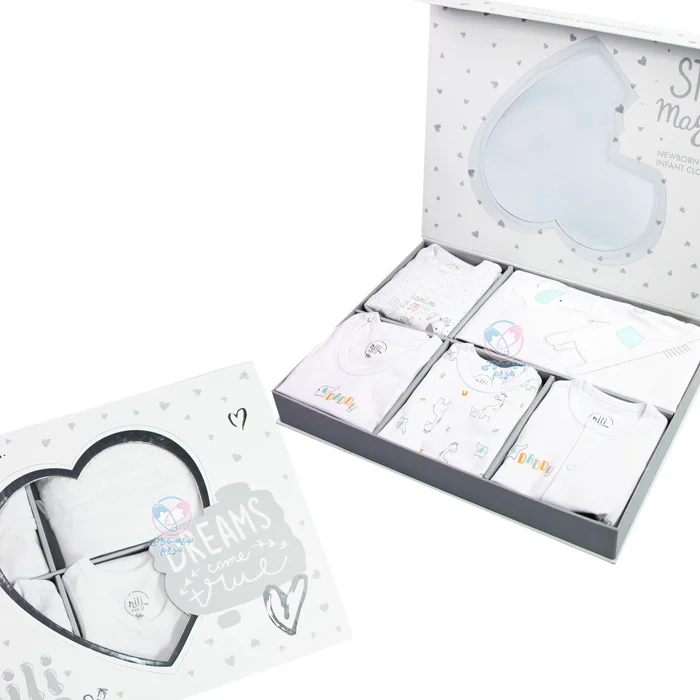 ستی کامل از تمامی لباس‌ها و لوازم ضروری نوزاد