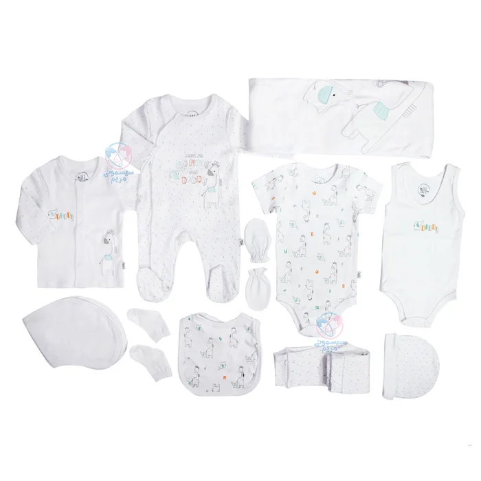 ست جعبه ای 13 تکه نیلی Nili طرح مامی ددی