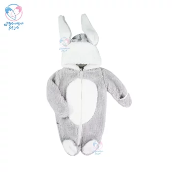سرهمی پشمی مامی لند Mamiland خرگوش تدی طوسی