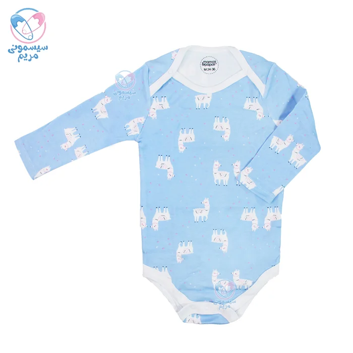 پک زیر دکمه آستین بلند سه عددی ماماس اند پاپاس Mamas&Papas طرح شتر