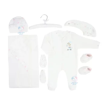 ست بیمارستانی 7 تیکه مادرکر Mothercare طرح خرگوش و اسکوتر