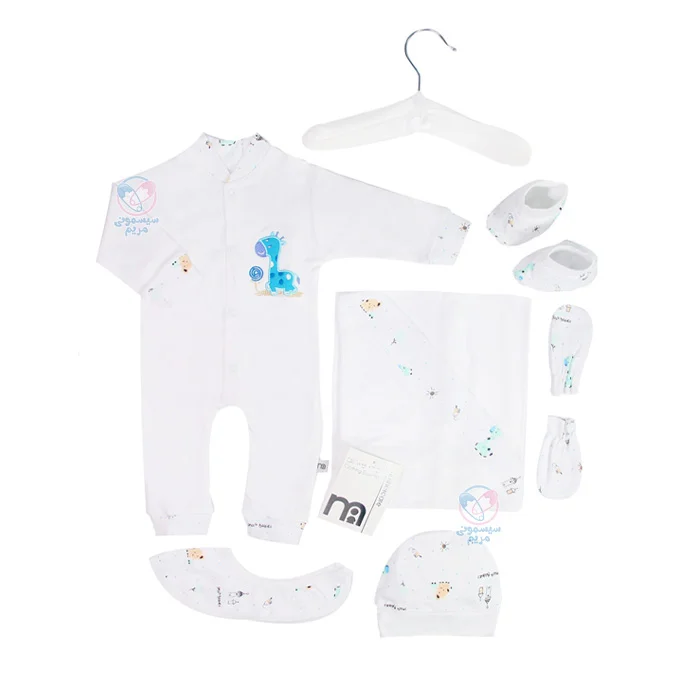 ست بیمارستانی 7 تیکه مادرکر Mothercare طرح زرافه