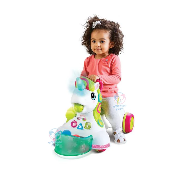 واکر اینفانتینو Infantino یونیکورن، یکی از انواع واکرهای آموزشی است که به حفظ تعادل در راه رفتن کودک کمک می‌کند.