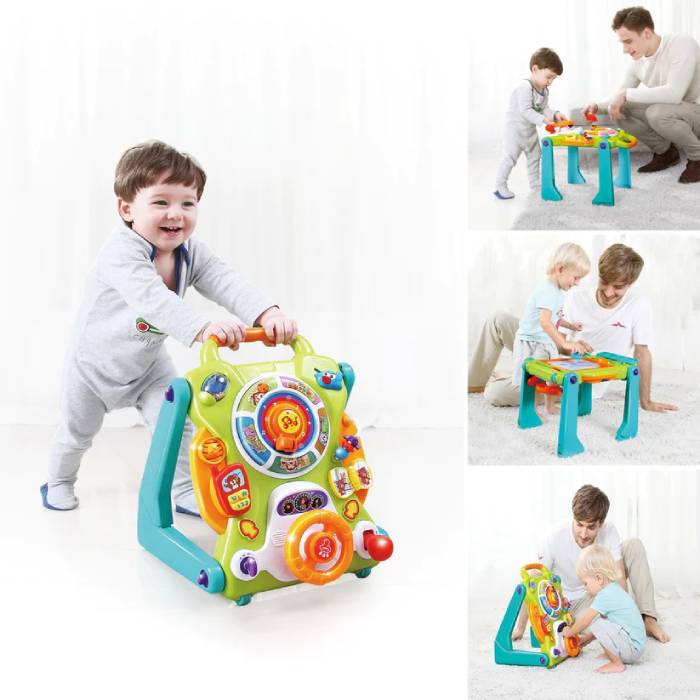 واکر سه کاره موزیکال هولی تویز Huile Toys