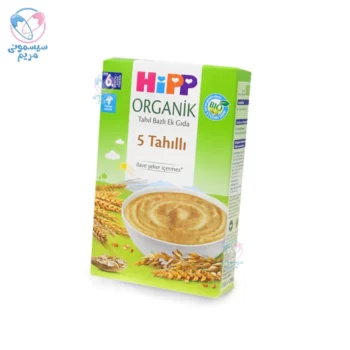 سرلاک بدون شیر هیپ Hipp پنج غله